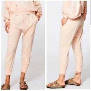 NWT Young Fabulous & Broke Peach Odin Joggers Medium